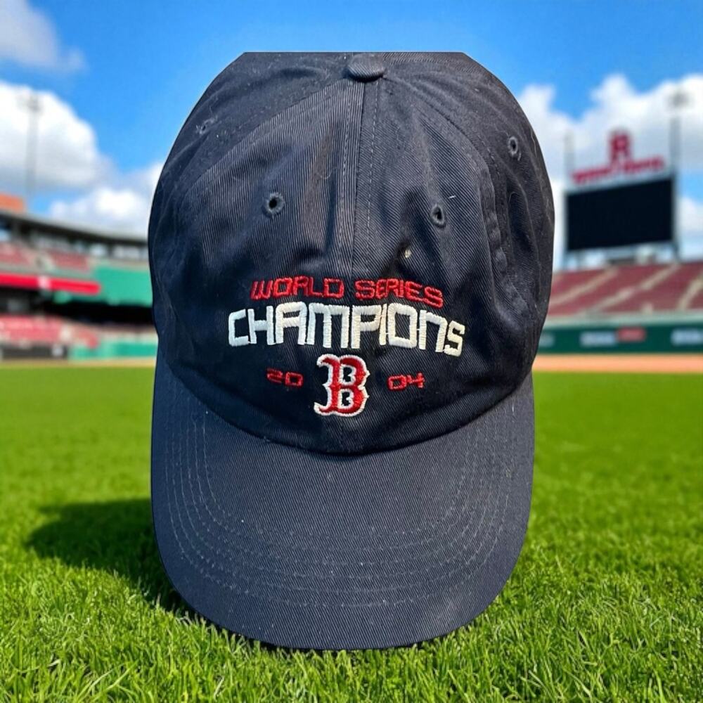 Boston Red Sox 2004 World Series Hat Richardson 240 Chino Twill MLB Baseball Cap